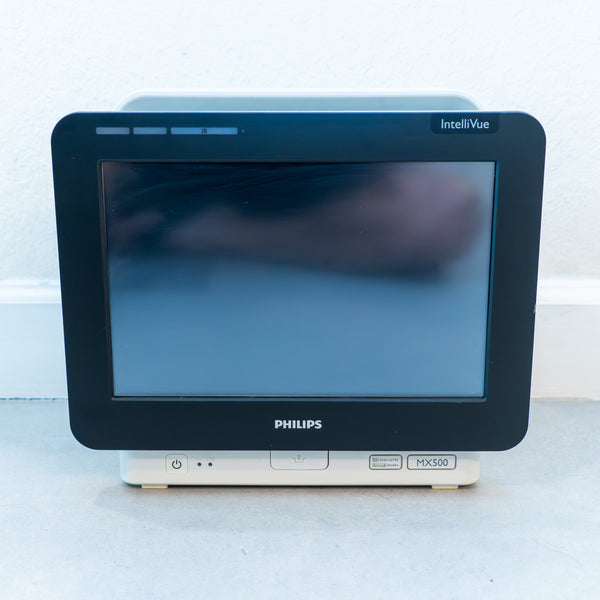 Philips IntelliVue MX500 Monitor Portable/bedside patient monitor - Temp NBP SpO2 ECG - Loyalty Medical