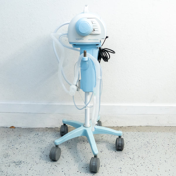 NEWPORT HT70 - Respiratory Ventilator Includes Oxygen Reservoir, P Circuit and Cruiser Cart - Loyalty Medical