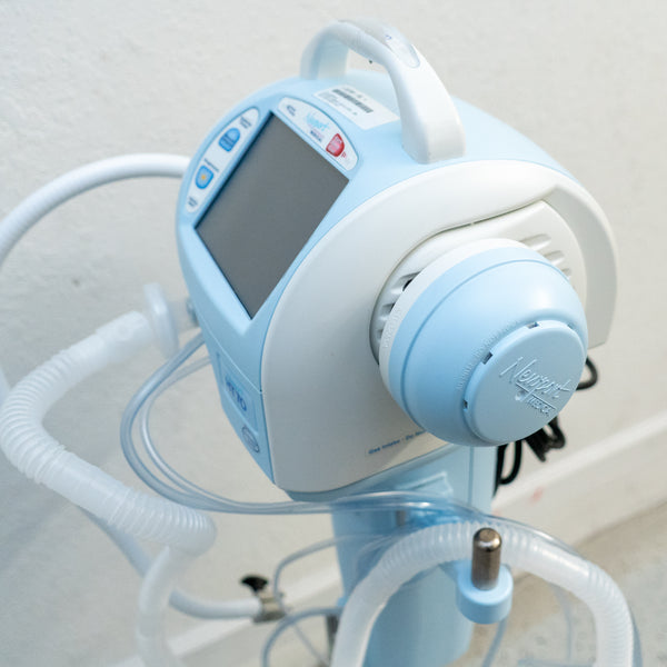 NEWPORT HT70 - Respiratory Ventilator Includes Oxygen Reservoir, P Circuit and Cruiser Cart - Loyalty Medical