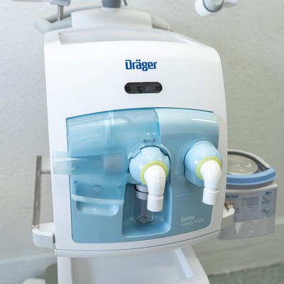 Drager Evita Infinity V500 W/ C500 8416189 1337 Adult Ped Neo w/ Humidifier F&P 850