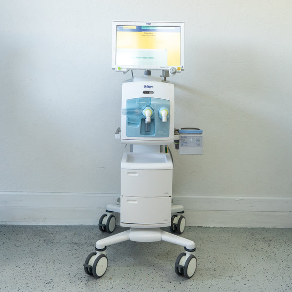 Drager Evita Infinity V500 W/ C500 8416189 Adult Ped Neo w/ Humidifier F&P 850