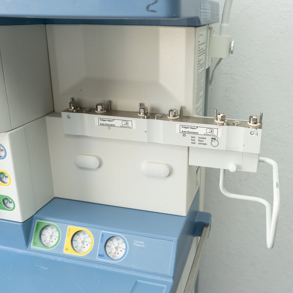 Fabius GS Premium w Solar 8000M Patient Monitor 8607000-51 ASDF-0114