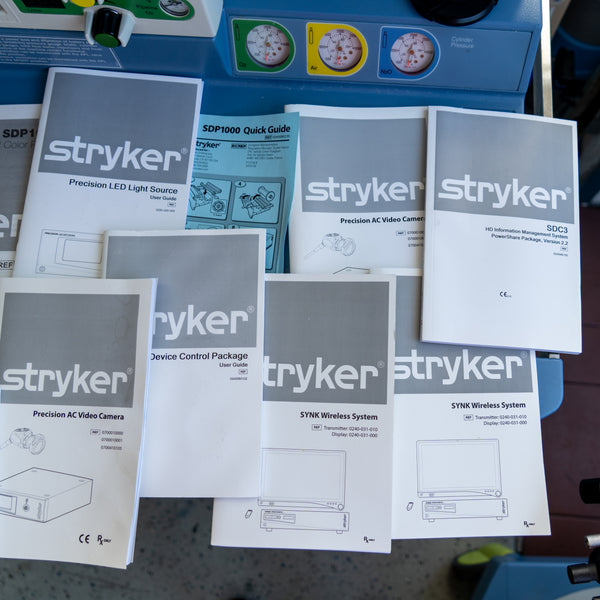 Stryker Endoscopy Tower System Precision AC High Definition Camera - Loyalty Medical