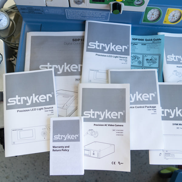 Stryker Endoscopy Tower System Precision AC High Definition Camera - Loyalty Medical