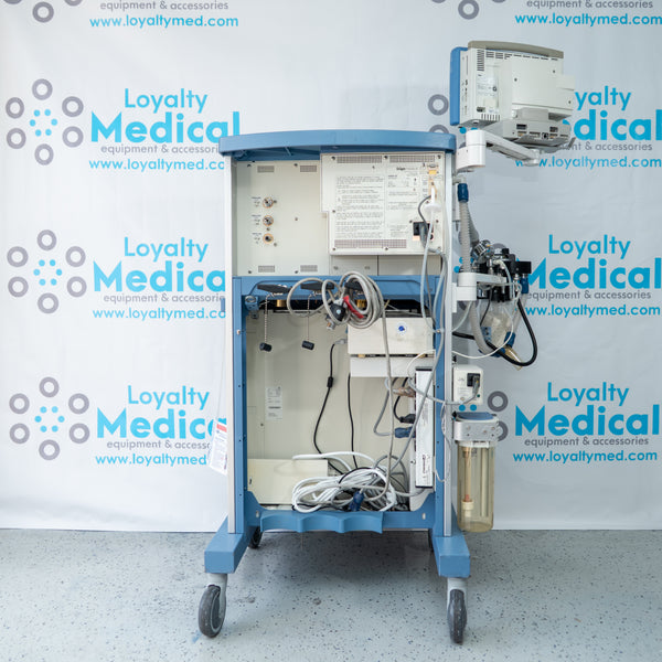Draeger Fabius GS Anesthesia Machine with Infinity Delta Monitor & Scio Four Oxi Plus Gas Module 6871801 RI 10 8604700-18 DRUN-0171