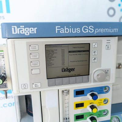 Drager Fabius GS Premium Anesthesia Machine 8607000-31 ASBJ-0226 - Loyalty Medical