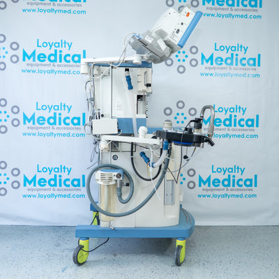 Drager Fabius GS Premium Anesthesia Machine with Infinity Delta Monitor and Scio Four Oxi Plus Gas Module 6871801 RI 10 - Loyalty Medical