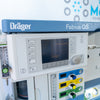 Draeger Fabius GS Anesthesia Machine with Scio Four Oxi Plus Gas Module 6871801 RI 10 8604700-18 DRUN-0168