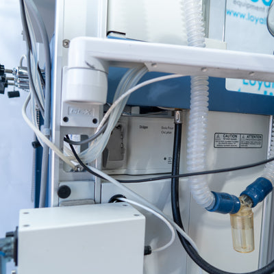 Draeger Fabius GS Anesthesia Machine with Scio Four Oxi Plus Gas Module 6871801 RI 10 8604700-18 DRUN-0168 - Loyalty Medical