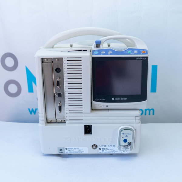 Nihon Kohden Lifescope MU-651RA Patient Monitor w Bedside Monitor BSM-6501A