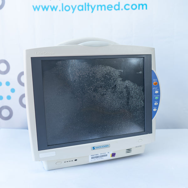 Nihon Kohden Lifescope MU-671RA Patient Monitor w Bedside Monitor BSM-6701A