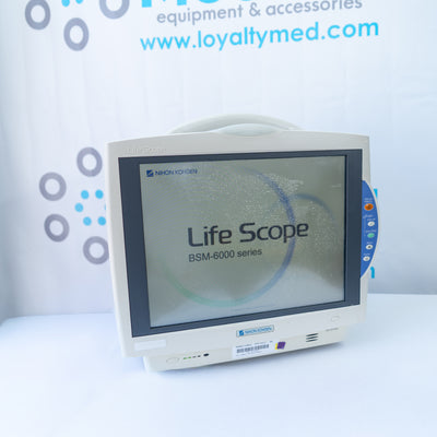 Nihon Kohden Lifescope MU-671RA Patient Monitor w Bedside Monitor BSM-6701A - Loyalty Medical