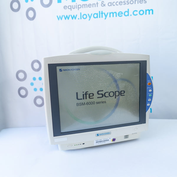 Nihon Kohden Lifescope MU-671RA Patient Monitor w Bedside Monitor BSM-6701A