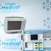 Drager Fabius GS Premium Anesthesia Machine with Infinity Delta Monitor and Scio Four Oxi Plus Gas Module 6871801 RI 10 8607000-39 ASCB-0096