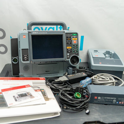 Physio-Control LIFEPAK 15 Defibrillator, 3 Lead, Pacing, SpO2, NIBP, IBP, EtCO2 - Loyalty Medical