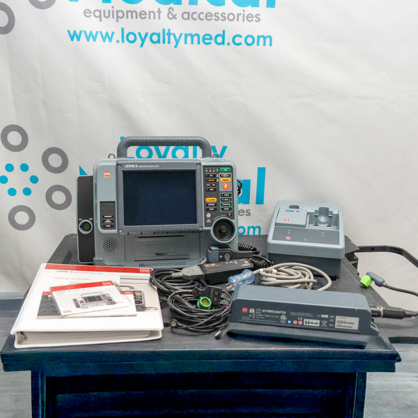 Physio-Control LIFEPAK 15 Defibrillator, 3 Lead, Pacing, SpO2, NIBP, IBP, EtCO2
