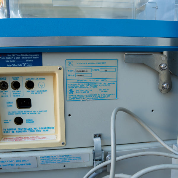 Air-Shields Vickers Baby Incubator VHS68-1 - Loyalty Medical