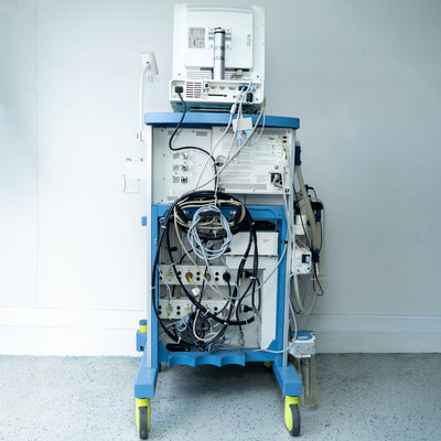 Drager Fabius GS Premium Anesthesia Machine w/ Monitor Co2 and A Gases Infinity Kappa 8607000-58 ASFB-0188 - Loyalty Medical