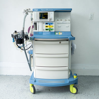 Draeger Fabius GS Premium Anesthesia Machine 8607000-61 SW 3.37b ASHA0245