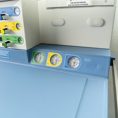 Draeger Fabius GS Anesthesia Machine 8604700-43 SW 3.37a ARZA-0042