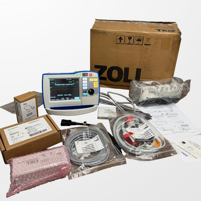 Zoll R Series Plus Defibrillator and Monitor, OneStep Pacing, SPO2, MFC, ECG, CO2 - Loyalty Medical
