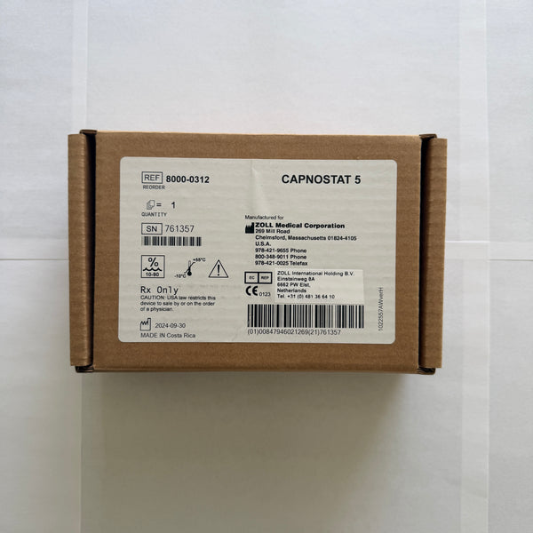 ZOLL CAPNOSTAT 5 Mainstream ETCO2 Sensor 8000-0312 - Loyalty Medical