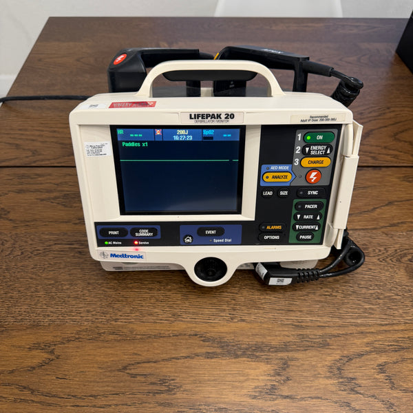 Medtronic Lifepak 20 Defibrillator/Monitor - Loyalty Medical