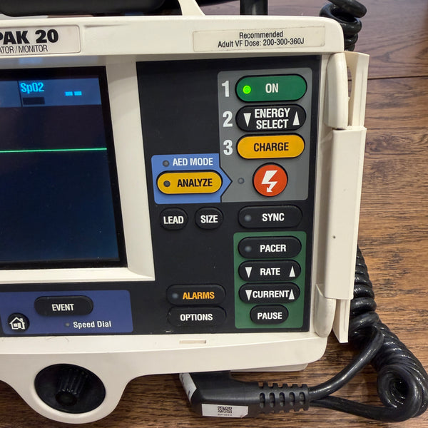 Medtronic Lifepak 20 Defibrillator/Monitor - Loyalty Medical