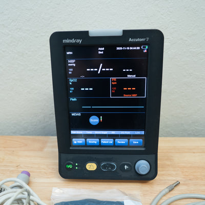 Mindray Accutorr 7 Vital Signs Monitor w accessories HB-76014025