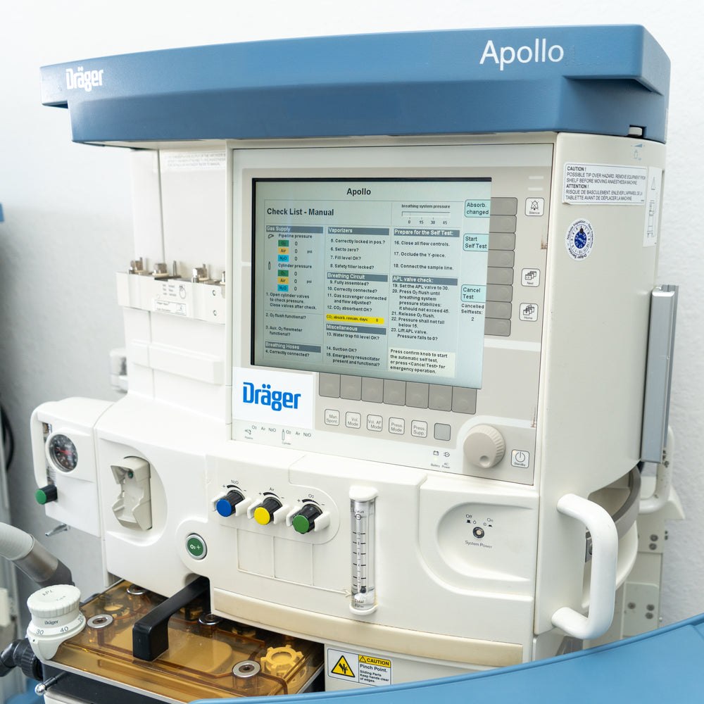 Maquina de Anestesia Draeger Apollo – Loyalty Medical