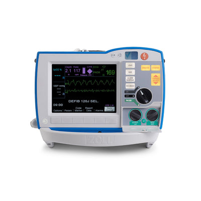 Zoll R Series Plus Defibrillator and Monitor, OneStep Pacing, SPO2, MFC, ECG, CO2 - Loyalty Medical