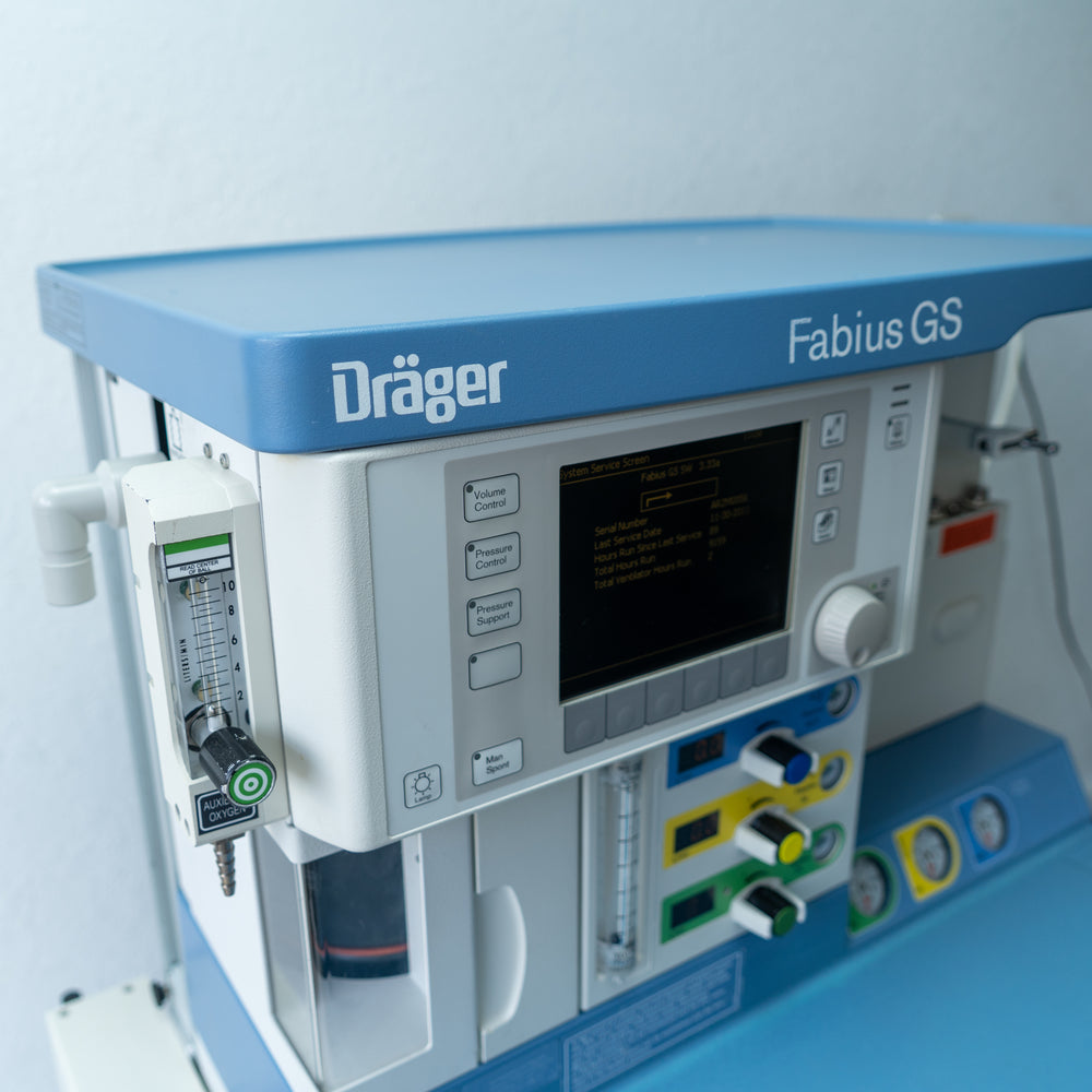 Refurbished Draeger Fabius GS Anesthesia Machine | Reliable Anesthesia ...
