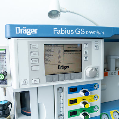 Draeger Fabius GS Premium Anesthesia Machine 8607000-42 SW 3.32a ASCK-0702 /2011 DOM - Loyalty Medical