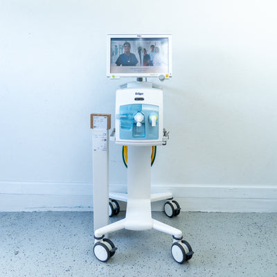 Drager Evita Infinity V500 W/ C500 8416000 Model 2020 0101 Low Usage Hours - Loyalty Medical
