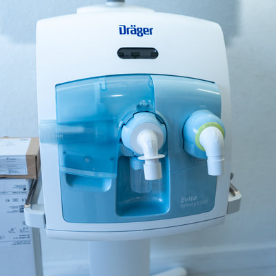Drager Evita Infinity V500 W/ C500 8416000 Model 2020 0126 Low Usage Hours - Loyalty Medical