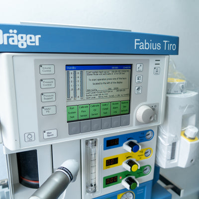 Drager Fabius Tiro Anesthesia Machine 8606000 ASMJ-0056 SW 3.37a 2019 YOM - Loyalty Medical