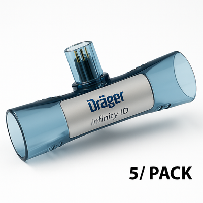 Drager Infinity ID Flow Sensor ABS Ref # 6871980 5/PACK