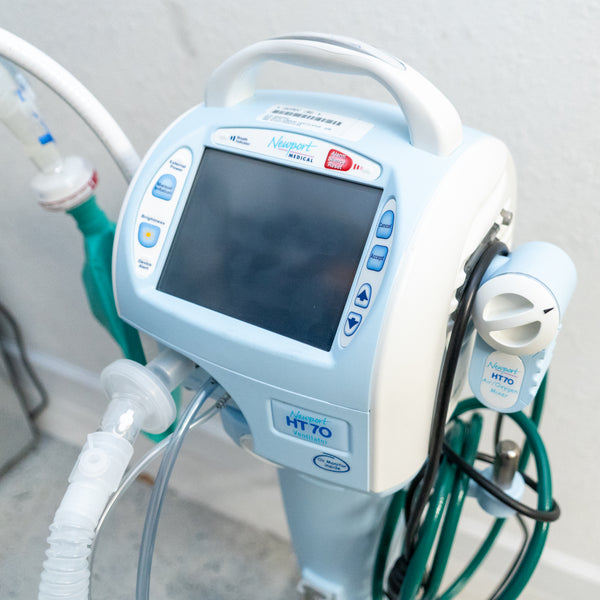 O2 Cell Ht70 NEWPORT HT70 - Respiratory Ventilator Includes O2/Oxygen Mixer, P Circ ...