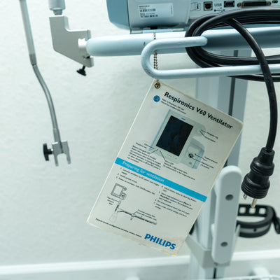 Philips Respironics V60 w Rolling Stand Ventilator - Loyalty Medical