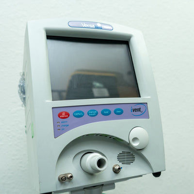 GE Healthcare VersaMed ivent 201 Ventilator w/ Rolling Stand - Loyalty Medical